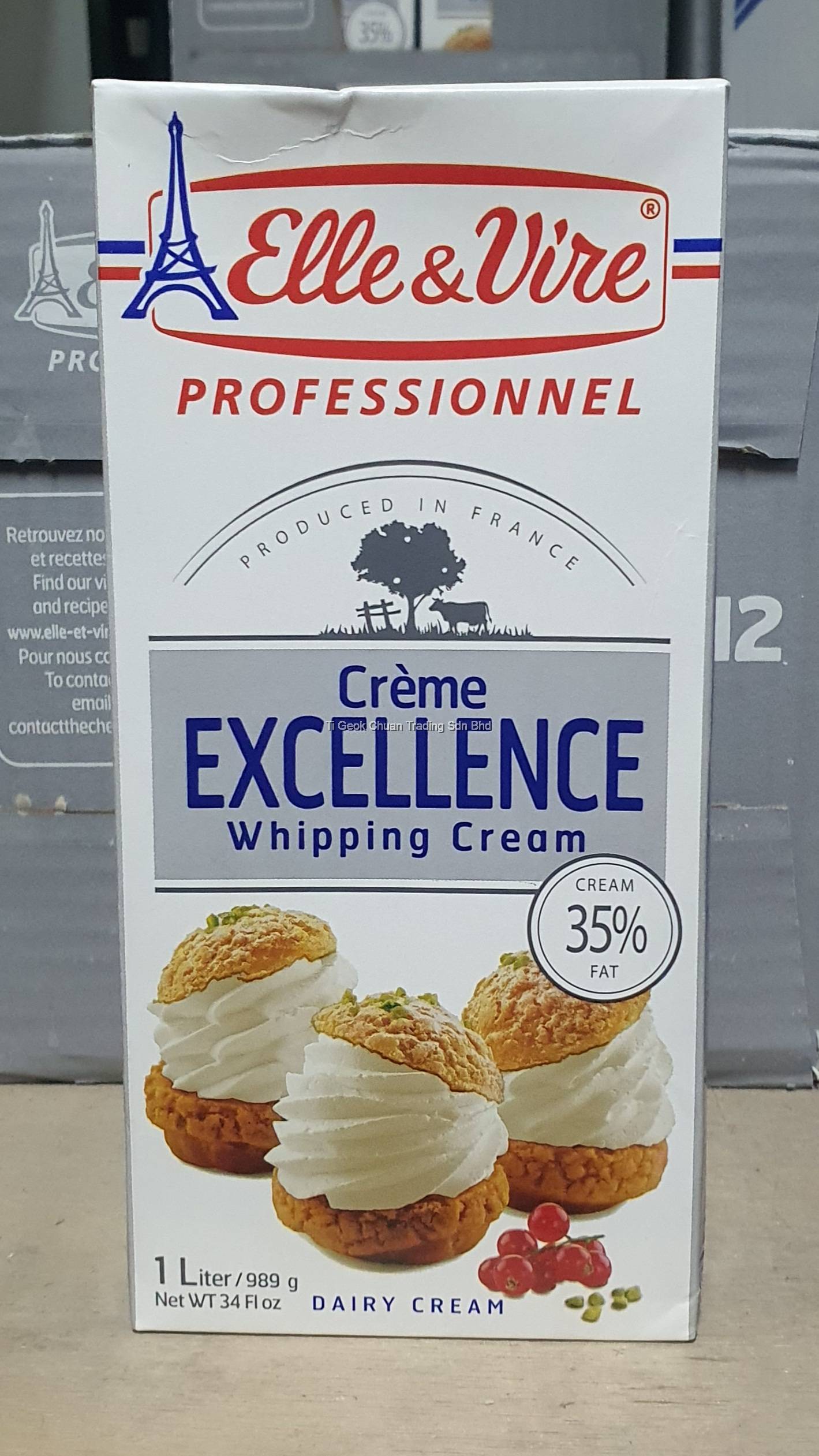 Elle & Vire Excellence Whipping Cream 35 Fat Ti Geok Chuan Trading Sdn Bhd